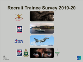 Recruit Trainee Survey: 2019/20