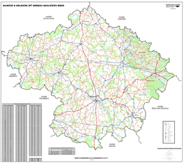 Silniční a Dálniční Síť Okresu Havlíčkův Brod