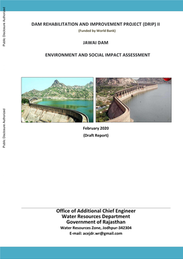 Jawai Dam Environment and Social Impact