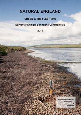 NATURAL ENGLAND CHESIL & the FLEET EMS Survey Of