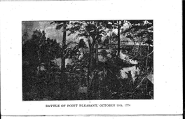 The Battle of Point Pleasant, a Battle of the Revolution