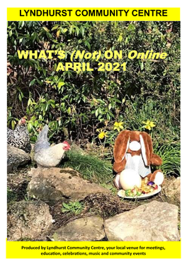 WHAT's (Not) on Online APRIL 2021