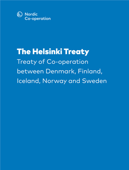 The Helsinki Treaty