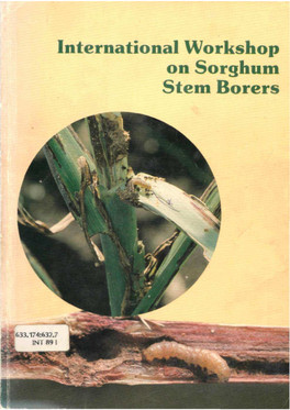 International Workshop on Sorghum Stem Borers