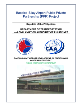 Bacolod-Silay Airport Public-Private Partnership (PPP) Project