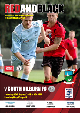 Redandblack the Official Matchday Programme of Knaphill Football Club