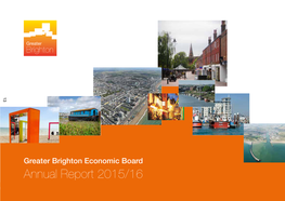 Greater Brighton Economic Board 2015-16 Annual Report