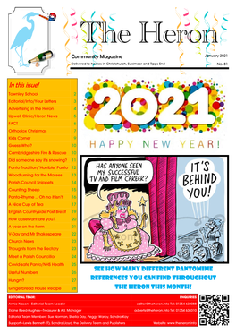 January 2021 Delivered to Homes in Christchurch, Euximoor and Tipps End No