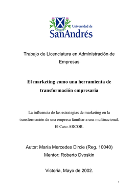 El Marketing Como Una Herramienta De Transformación Empresaria