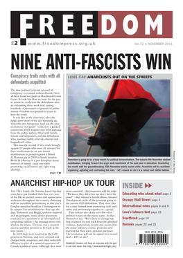 Anarchist Hip-Hop Uk Tour