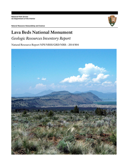 Geologic Resources Inventory Report, Lava