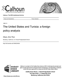 A Foreign Policy Analysis