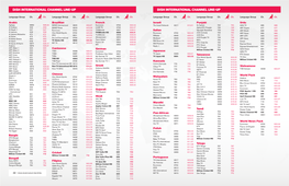 Dish International Channel Line-Up Dish International Channel Line-Up