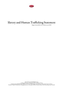 UK Modern Slavery