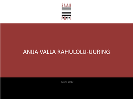 Anija Valla Rahulolu-Uuring