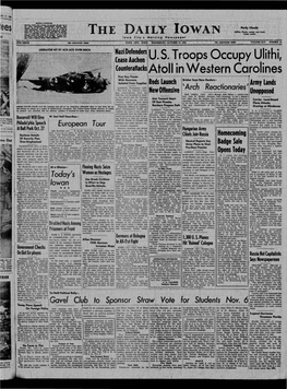 Daily Iowan (Iowa City, Iowa), 1944-10-18