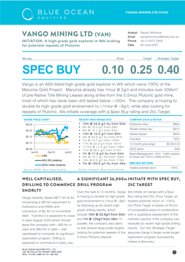 Spec Buy 0.10 0.25 0.40