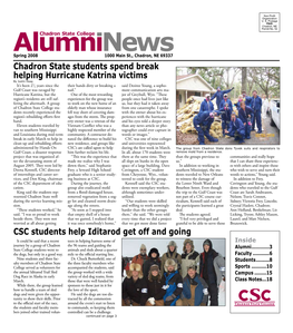 Alumni News Spring 2008