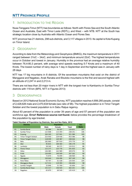 Ntt Province Profile