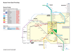 Buses from East Finchley