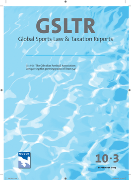 Global Sports Law & Taxation Reports