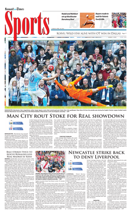 Man City Rout Stoke for Real Showdown