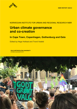 Urban Climate Governance and Co-Creation