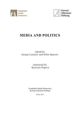 Media and Politics