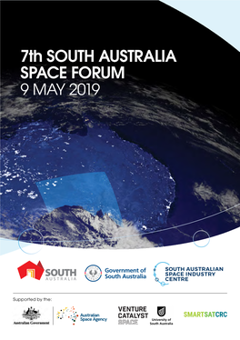 7Th SOUTH AUSTRALIA SPACE FORUM 9 MAY 2019