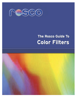 Guide to Color Filters11 Guide to Color Filters2