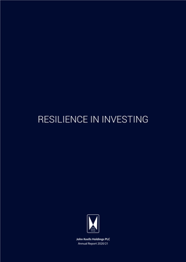 Resilience in Investing