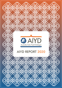 AIYD 2020, Like in All Previous Years, Would Not Have Been Possible Without the Support of Our Partners, the Board of Advisors and the Steering Committee