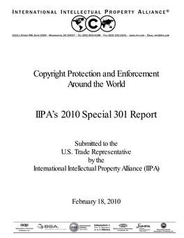 International Intellectual Property Alliance (IIPA)