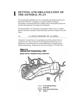 11 Setting and Organization of the General Plan