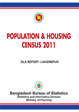ZILA REPORT: LAKSHMIPUR -..:: Bangladesh Bureau of Statistics