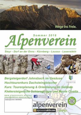 Alpenverein Steyr Seite 3