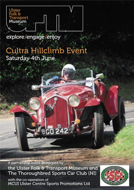 Cultra Hillclimb Programme 2011.Indd