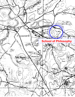 School of Philosophy CONCORD SCHOOL of PHILOSOPHY (GLEASON F8)