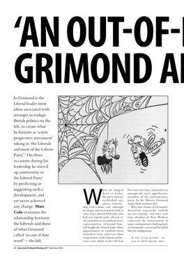 Out-Of-Date Word': Grimond and the Left