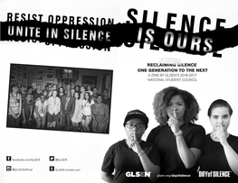 Glsen.Org/Dayofsilence