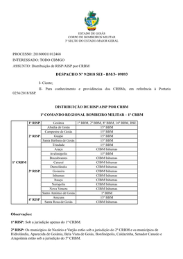 Despacho Nº 9/2018 Sei - Bm/3- 09893