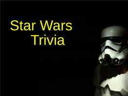 Star Wars Trivia.Pdf