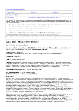 Sugar Loaf (Abergavenny Circular)