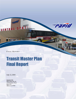 Transit Master Plan Final Report