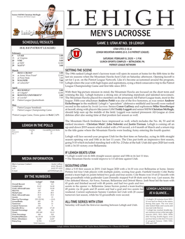 Men's Lacrosse