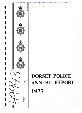 Dorset Police Annual Report