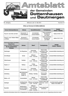 Infos Zu Corona Im Zollernalbkreis