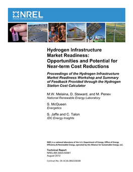 Hydrogen Infrastructure Market Readiness