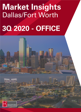 DFW Office Submarket Insights 3Q2020