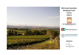 2015 South Australian Winegrape Crush Survey